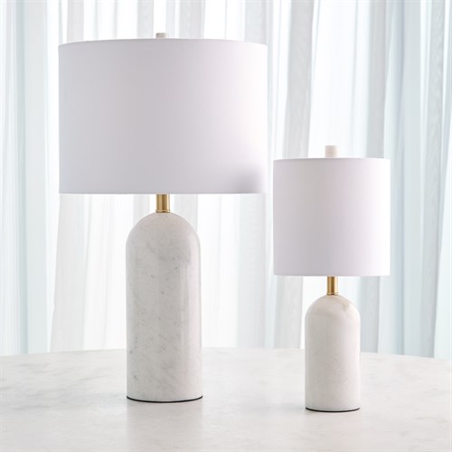 Callanish Marble Lamps-White