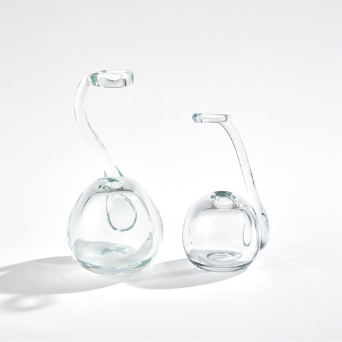 Clear Ring Flower Vase-Sm