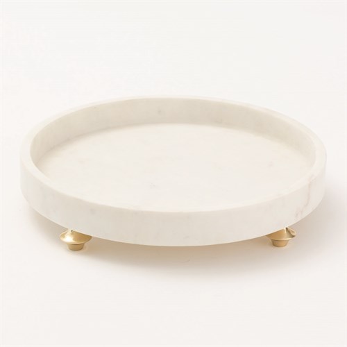 Quintessential Tray-Circle-White