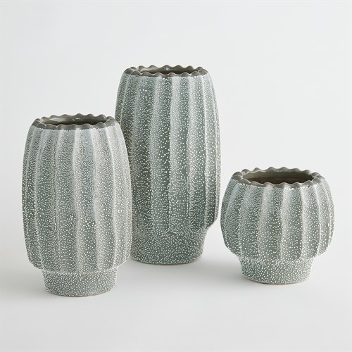 Echinus Vases-Grey Echinus Vases-Grey