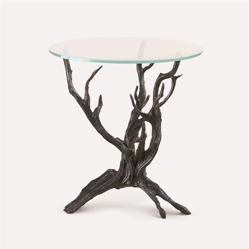 Monterey End Table-Natural Iron