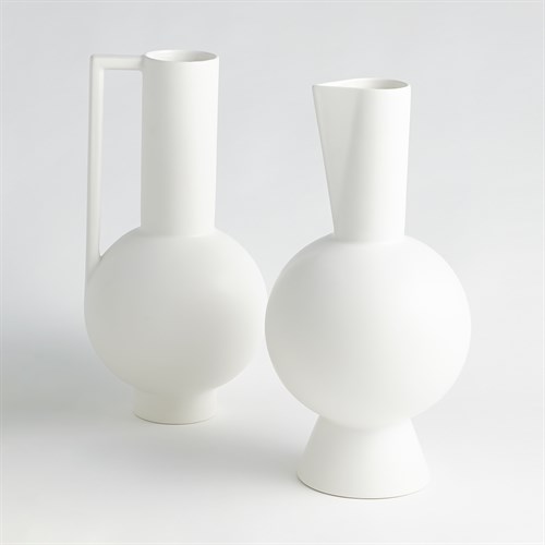 Classic Pitcher-Matte White Classic Pitcher-Matte White
