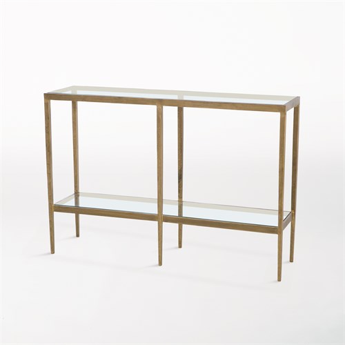 Laforge Console-Antique Gold Laforge Console-Antique Gold