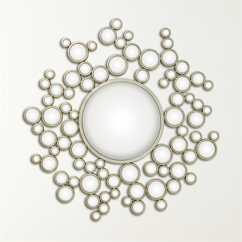Aquarius Mirror-Silver Leaf Aquarius Mirror-Silver Leaf