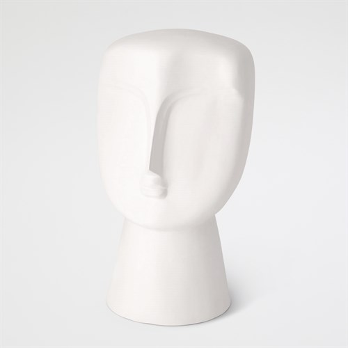 Modernist Bust-Matte White Modernist Bust-Matte White