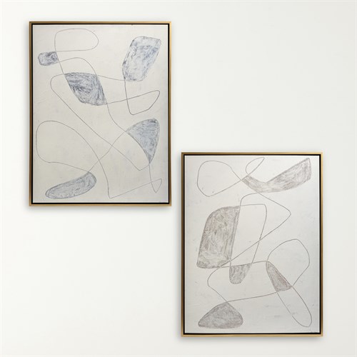 Scratch Loops Framed Art Scratch Loops Framed Art