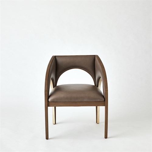 Arches Dining Chair-Nutmeg/Champagne Arches Dining Chair-Nutmeg/Champagne