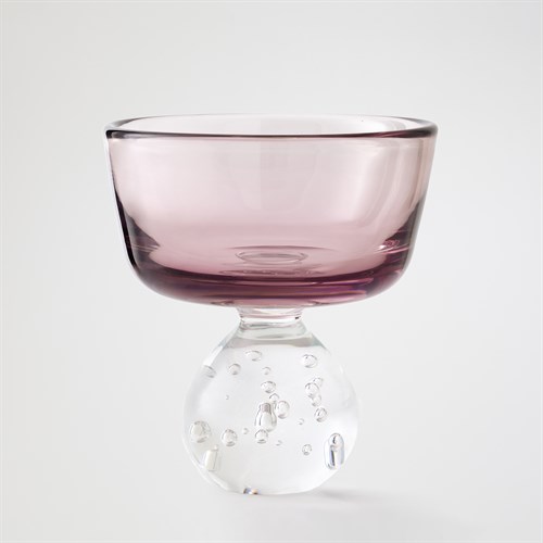 Bella Footed Bowl-Amethyst