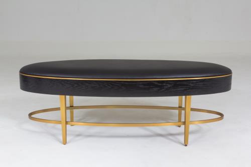 Ellipse Bench-Ebony